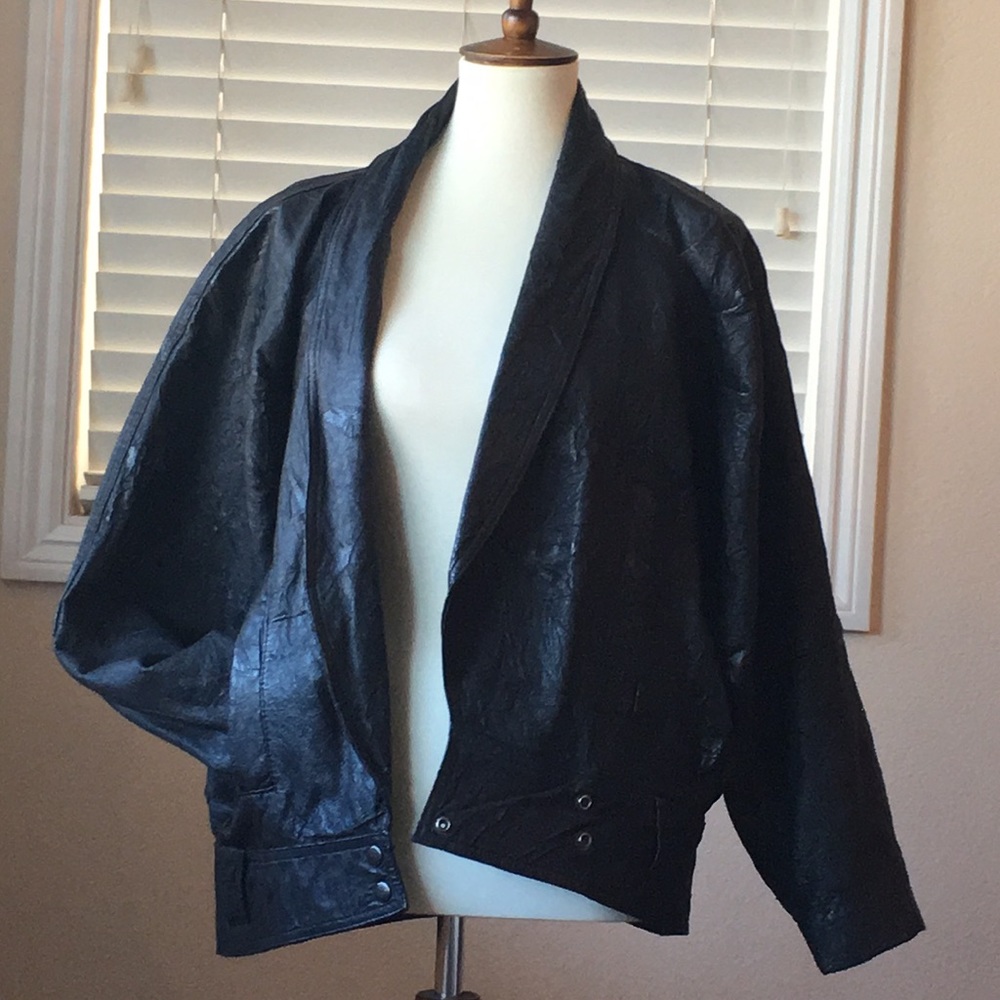 Leather jacket